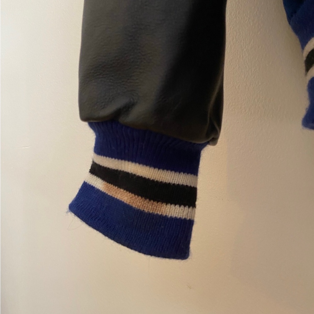Vintage Y2K Leather Varsity Jacket 2004 - Small - Picture 9 of 14
